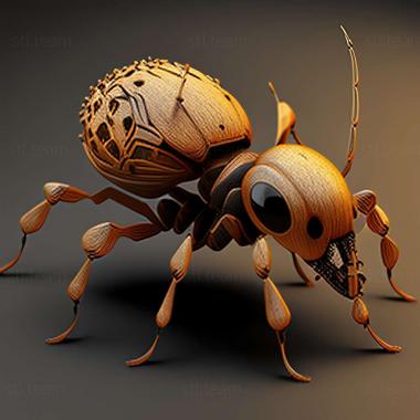 3D модель Pheidole texticeps (STL)